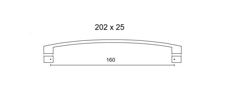 Furniture handle 160