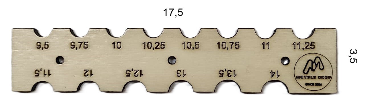 Oboe and English Horn Reed Diameter Gauge