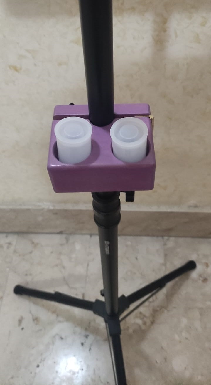 Double Clamp Cup Holder