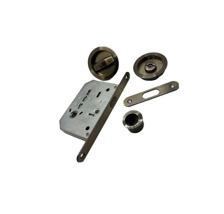 Round kit for sliding doors