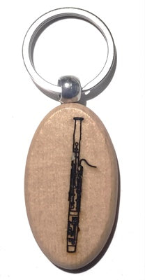 Wooden Keychain with Engraving