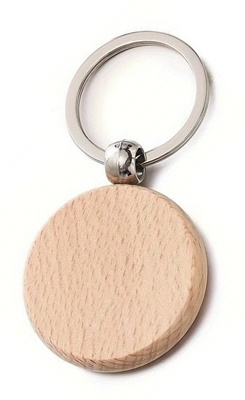Wooden Keychain with Engraving