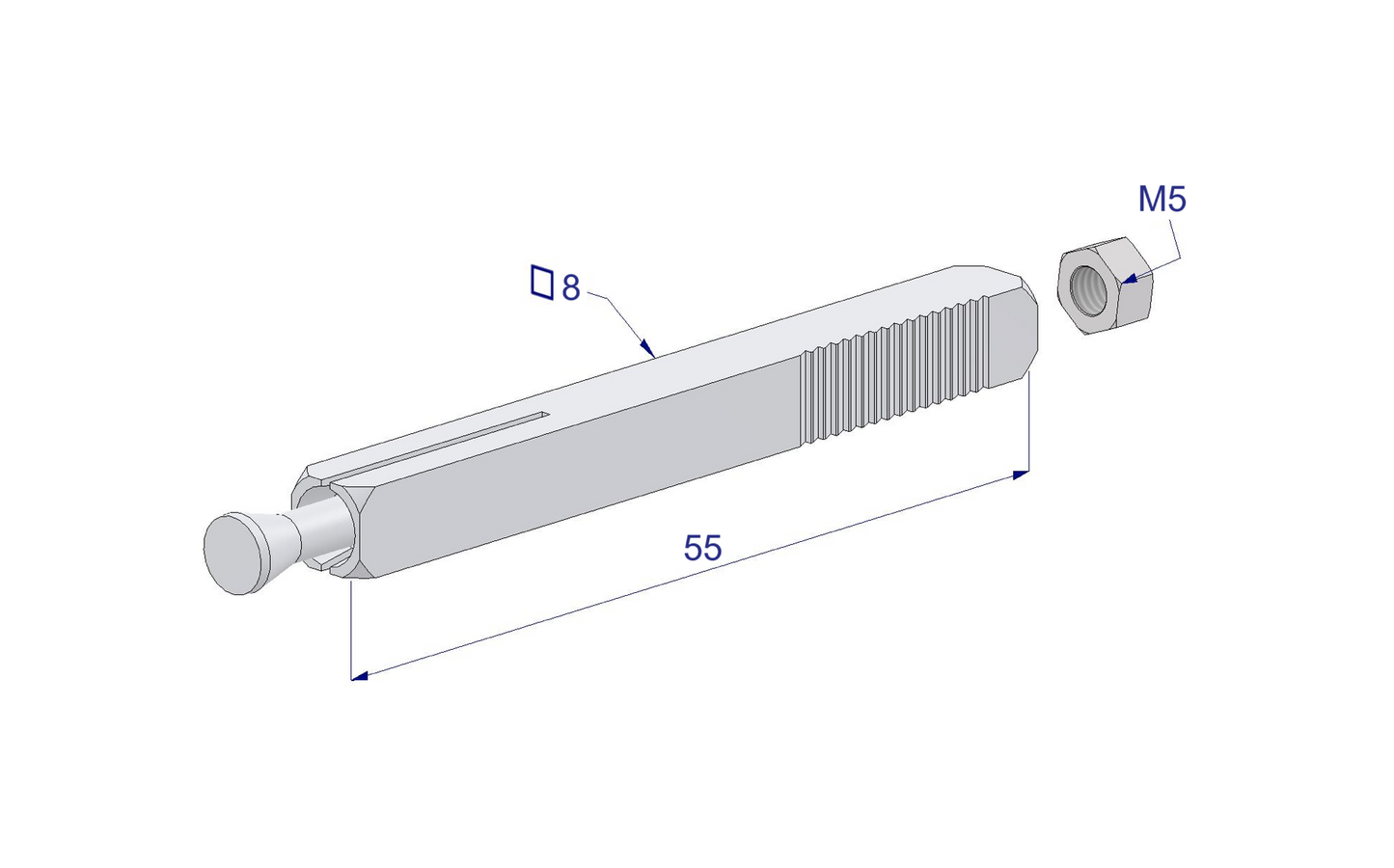 Self-locking expansion frame