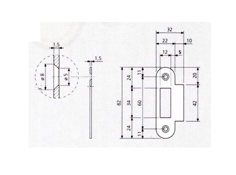 Median Patent Lock