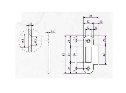 Median Patent Lock