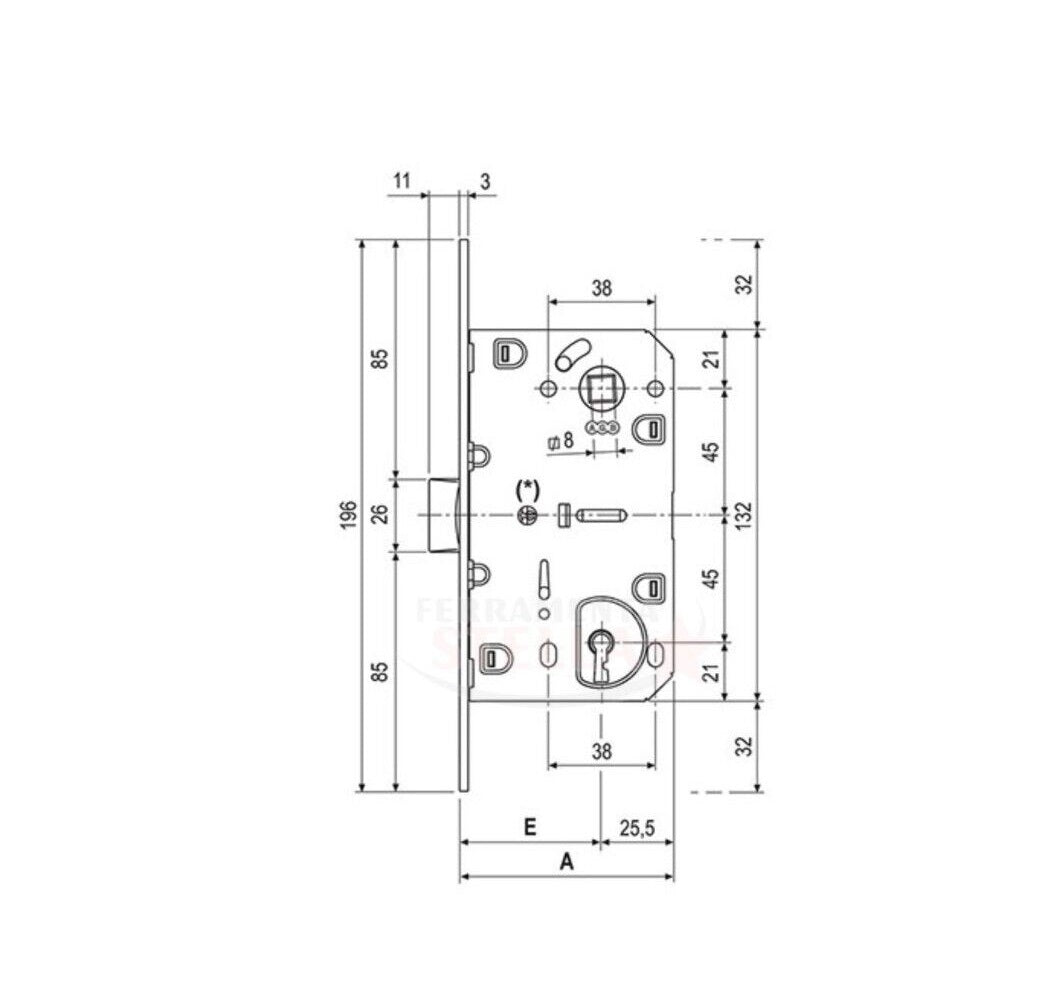 Median Patent Lock