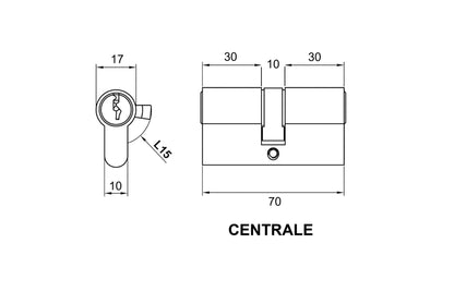 Shaped cylinder