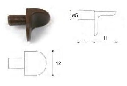 Reggi piano in plastica