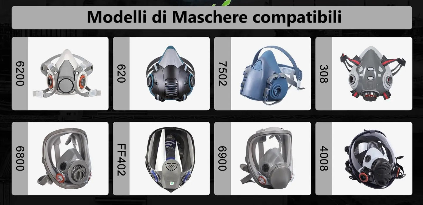 Filtro 6001 per maschera respiratoria