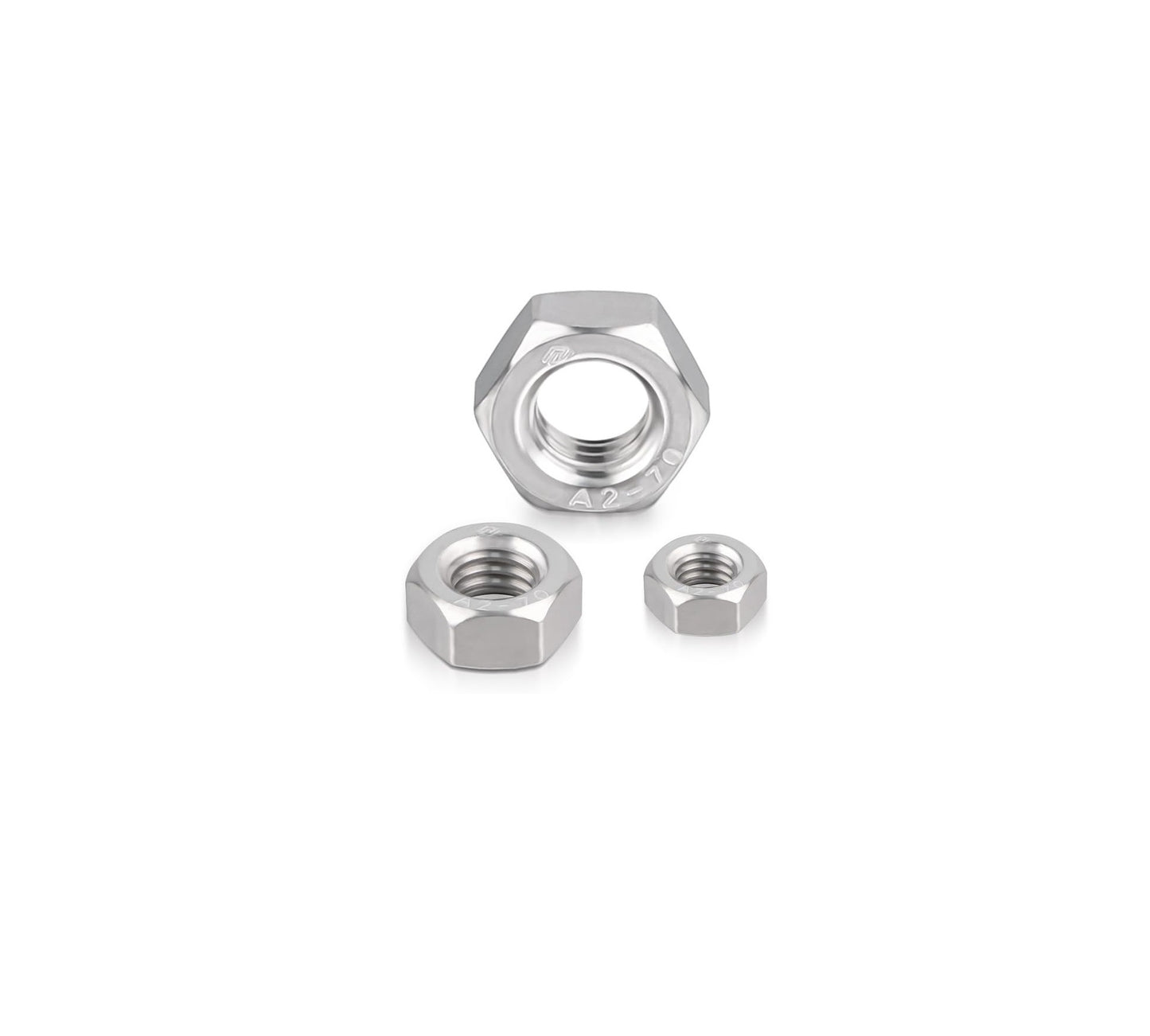 Medium galvanized nut