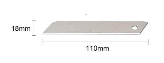 Lame di ricambio per cutter 19mm