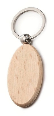 Wooden Keychain with Engraving